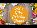 Over 200 Free Adult Coloring Pages and Where to Find Them