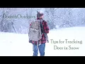 How to Track whitetail Deer in Snow 3 Tips to help Make you a Successful Tracker on Late Season deer