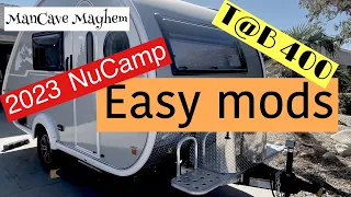 2023 NuCamp Tab 400 storage modification