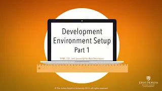Development Environment Setup Part 1