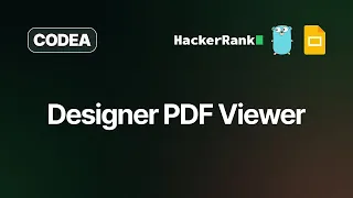 Designer PDF Viewer HackerRank Solution Golang