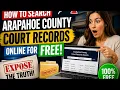 How to search Arapahoe County court records online for free