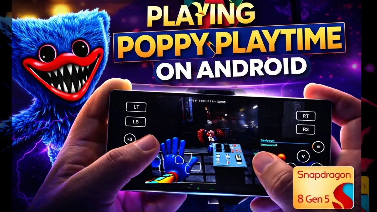 Poppy Playtime 4 - Gamehub Emulator Android | Snapdragon 8 Elite Gen 5