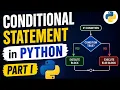 Topic 14 If Else Statements in Python Part 1 Python Conditional Statements