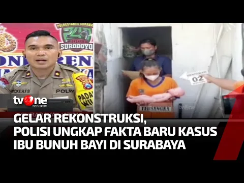 Rekonstruksi Ibu Bunuh Bayi Kandung, Polisi Ungkap Fakta Baru