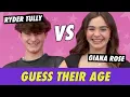 Ryder Tully vs Giana Rose - Guess Their Age