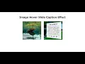 How to Make Image Hover Slide Caption Effect and Also Responsive Using Only HTML CSS - SFC