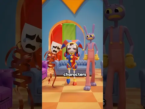 What If The Amazing Digital Circus Characters Were Your Roommates?