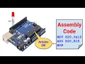 Assembly via Arduino - 74HC595 Shift Register