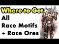 Elder Scrolls Online Where to Get Racial Motifs Learn Crafting Styles Guide