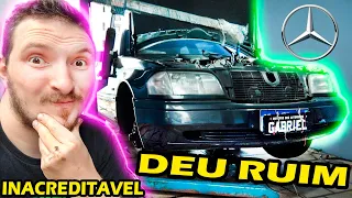 FUI OBRIGADO A ABRIR O MOTOR DA MINHA MERCEDES!