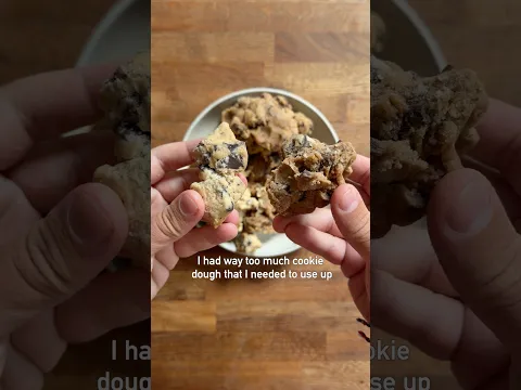 What to do when you have too much cookie dough