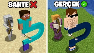 *SAHTE* Minecraft SHORT'larını Canlandırdım..