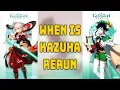 When is Kazuha Rerun Genshin Impact 2 5