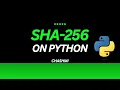 SHA-256 Algorithm Explained Step-by-Step in Python Beginner-Friendly Guide