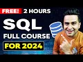 SQL - Complete Course in 2 Hours SQL One Shot using Oracle Step by Step Full Course In Hindi