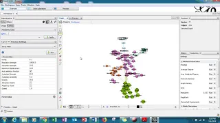Get data into Gephi compute modularity visualize and export