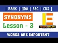 Synonyms Lesson - 3 ISTEYAZ ENGLISH