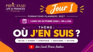 FORMATIONS PLANNER 2027 JOUR 1