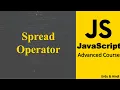 Spread Operator in JavaScript Advance JavaScript Tutorial in Hindi Urdu