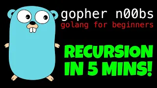 GOLANG RECURSION TUTORIAL IN 5 MINUTES LEARN RECURSION IN GO FOR BEGINNERS