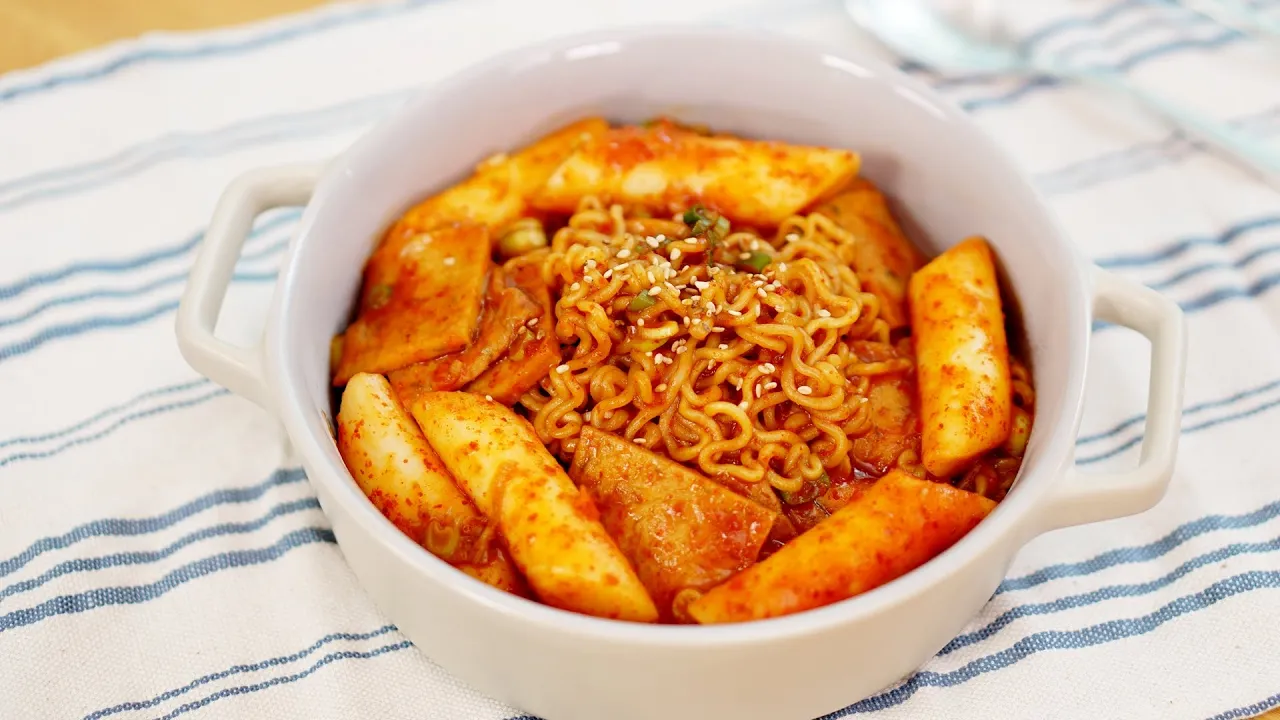      rabokki recipe korean food