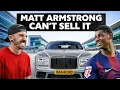 Lagu Matt Armstrong gaf £200.000 uit… Nu kan hij dit niet meer verkopen.