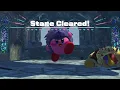 Kirby and the Forgotten Land King DeDeDe Hammer Swallow and No-Hit Boss Battle