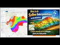 How to do Spline interpolation in ArcGIS Pro Create smooth curves through given set of data points