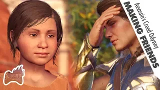 making friends side quest all choices assassins creed odyssey