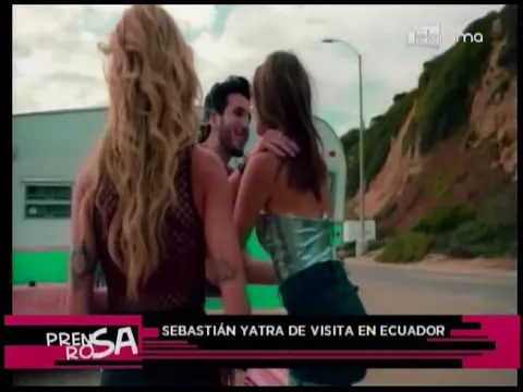 Sebastián Yatra de visita en Ecuador