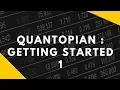 Introduction to Quantopian in Python Moving Averages Algorithmic Trading