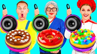 Ja protiv Bake Kuharski Izazov | Smiješni Trikovi s Hranom BaRaDa Challenge