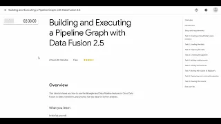 GCP - Building and Executing a Pipeline Graph with Data Fusion 2 5