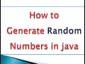 How to generate random number in java android