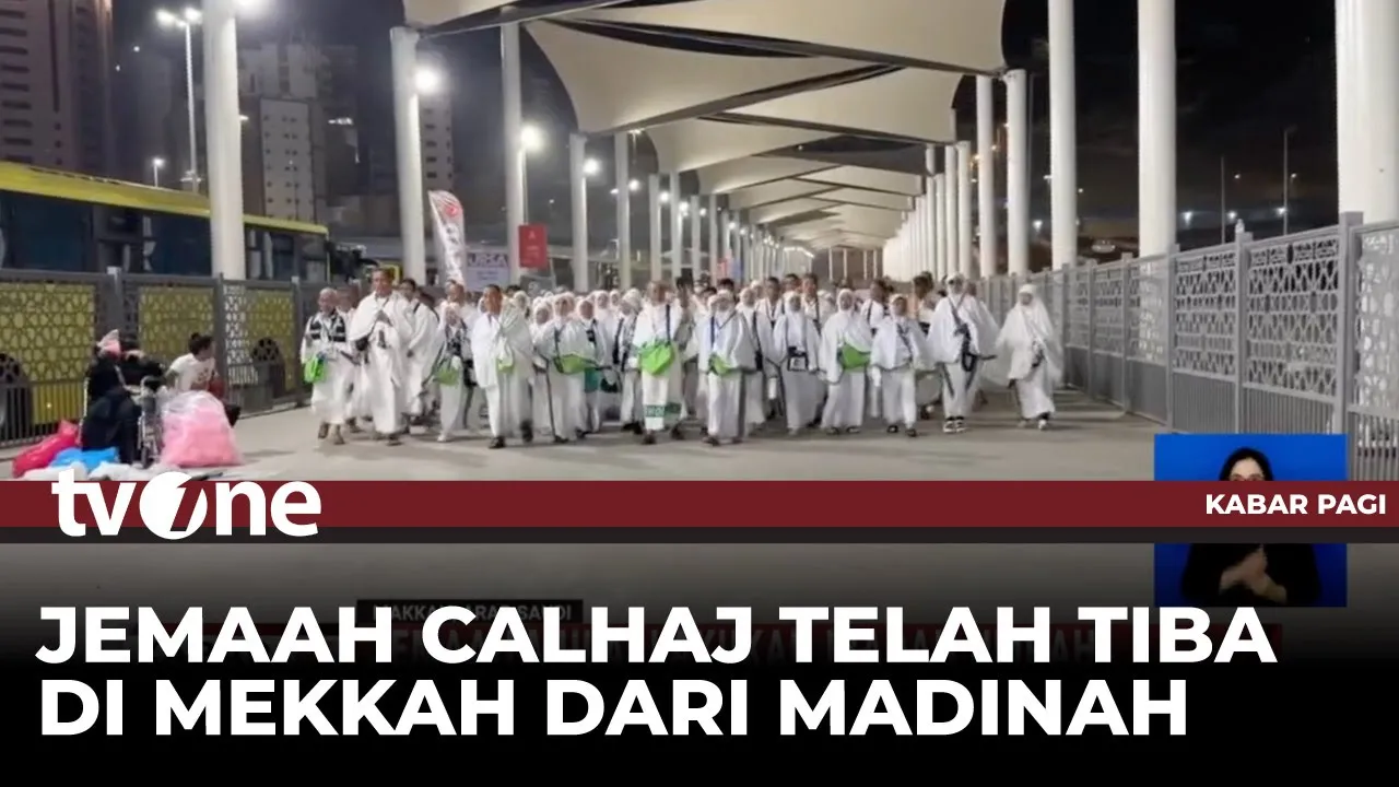 Jemaah Calon Haji Indonesia Tiba di Makkah | Kabar Pagi tvOne Jemaah Calon Haji Indonesia Tiba di Makkah | Kabar Pagi tvOne