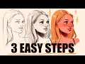HOW TO COLOR YOUR SKETCHES IN PROCREATE how I color my drawings