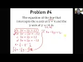 Calculator Techniques - Equations of Lines Analytic Geometry Engr Yu Jei Abat
