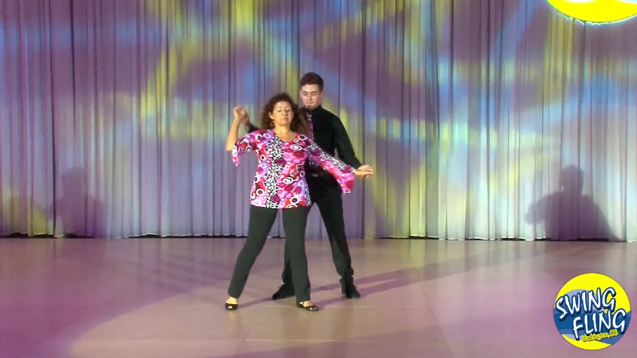 Swing Fling 2017 Pro Am Spotlight Michelle Limoli with Ryan Boz