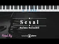 Download Lagu Sesal - Salma Salsabil | KARAOKE PIANO - FEMALE KEY
