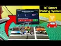 IoT Smart Parking System using ESP32 Automatic Slot Detection Web Dashboard