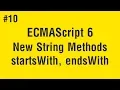 Learn ECMAScript 6 in Arabic - New String Methods
