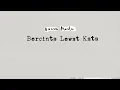 Donne Maula - Bercinta Lewat Kata (Official Lyric Video) OST Jatuh Cinta Seperti di Film-Film