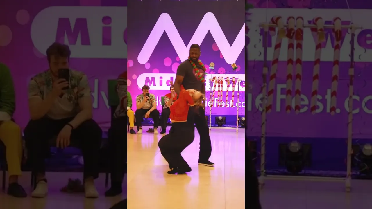 The way she dropped at the end 🤩 #improv #westcoastswing