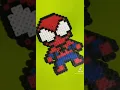 Cute Perler Bead Spider-Man