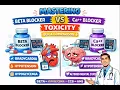 Beta Blocker vs Calcium Channel Blocker Toxicity Quick Comparison Guide