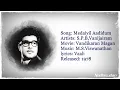 Download Lagu மேடையில் ஆடிடும் - Medaiyil Aadidum ( Re-Uploaded )