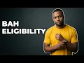 What Determines BAH Eligibility For Military Families