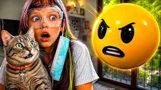 ВЕРИТИ в реальной жизни! 😱 Как Настя спасала Майнкрафт кота