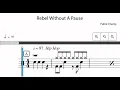 Rebel Without A Pause  Rockschool Drums Debut (Drumless)